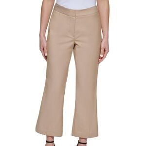 Dkny Petite Cropped Wide-Leg Pants